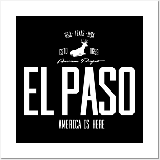 USA, America, El Paso, Texas Posters and Art